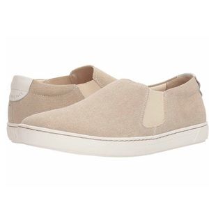 NWOT NIB Birkenstock Barrie Sand Canvas SlipOn Sz8